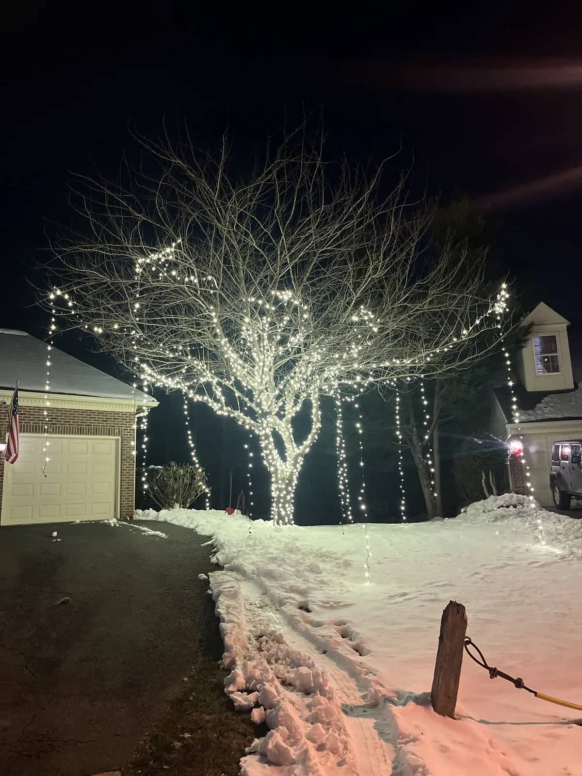 Christmas light installation in Gaithersburg, MD — LightDMV