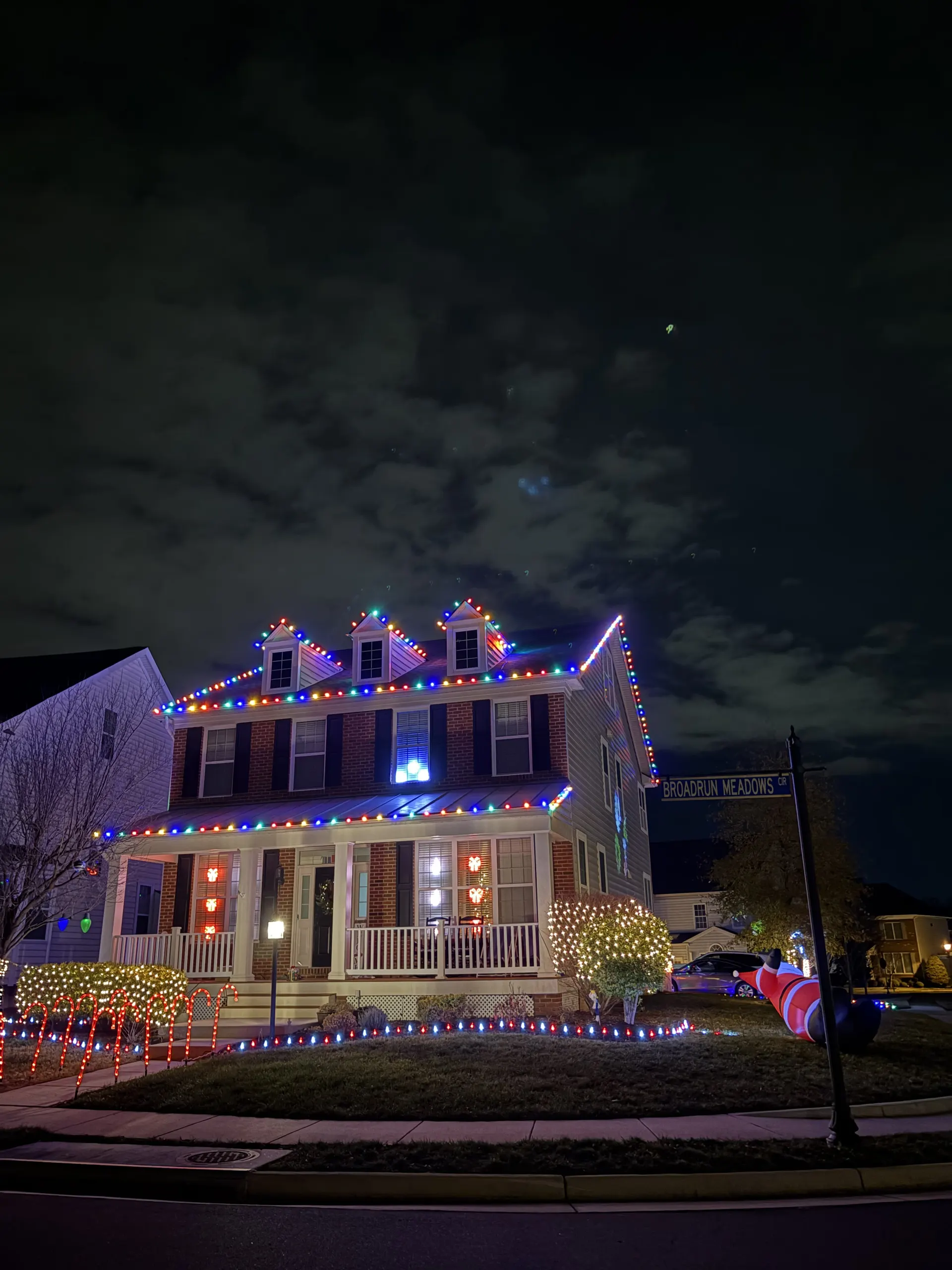 Christmas light installation in Ashburn, VA — LightDMV
