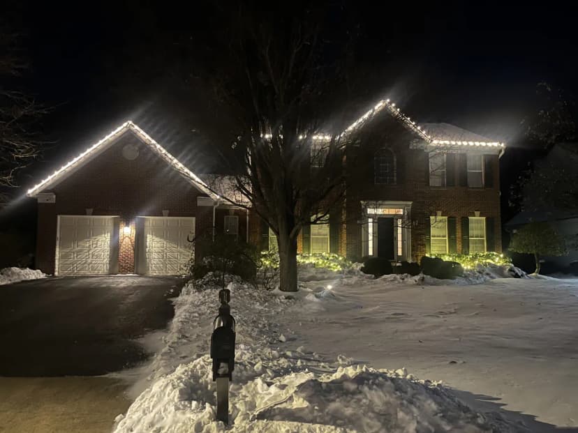Christmas light installation in Alexandria, VA — LightDMV