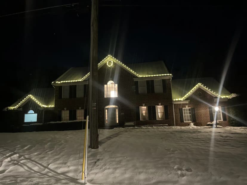 Christmas light installation in Alexandria, VA — LightDMV