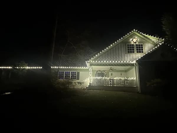 Christmas light installation in Bethesda, MD — LightDMV