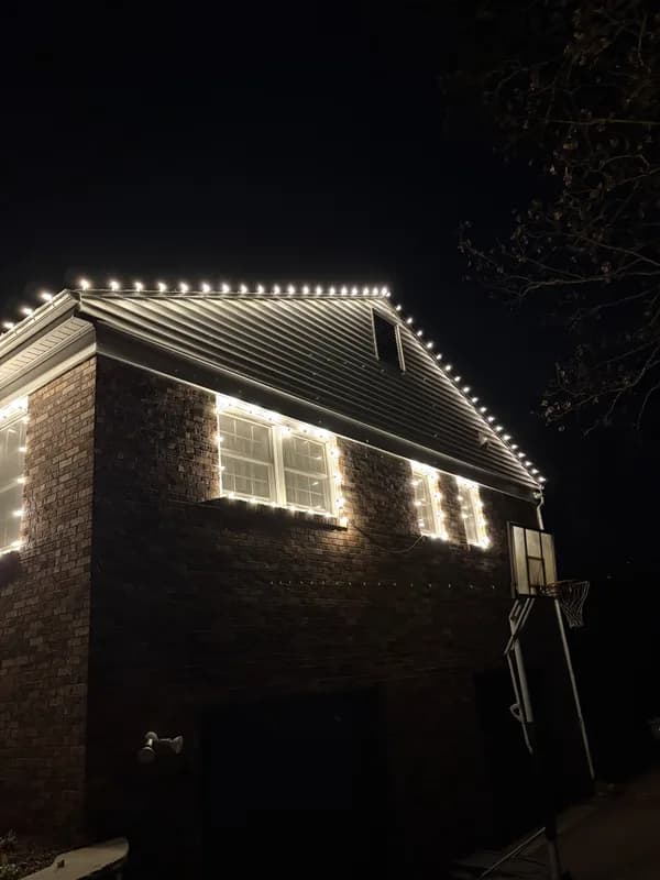 Christmas light installation in Great Falls, VA — LightDMV