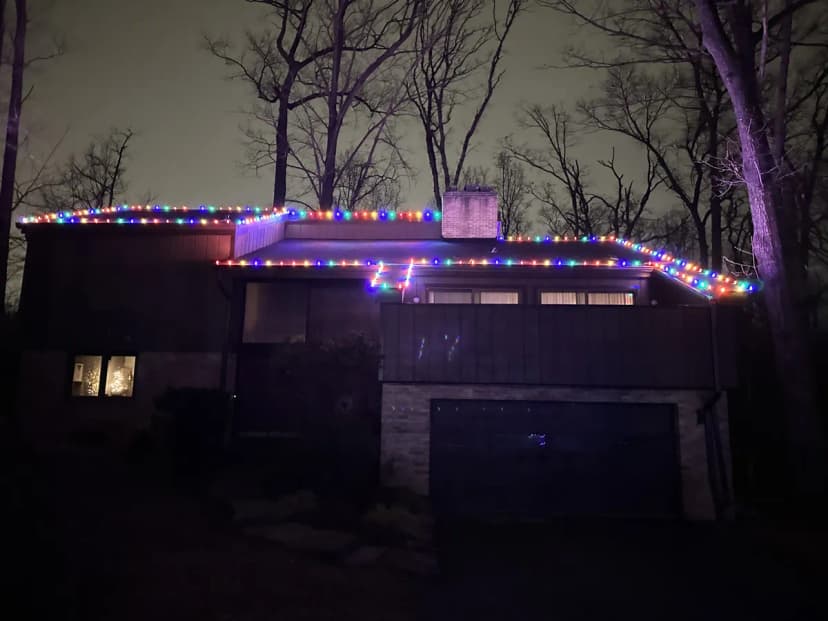 Christmas light installation in Herndon, VA — LightDMV