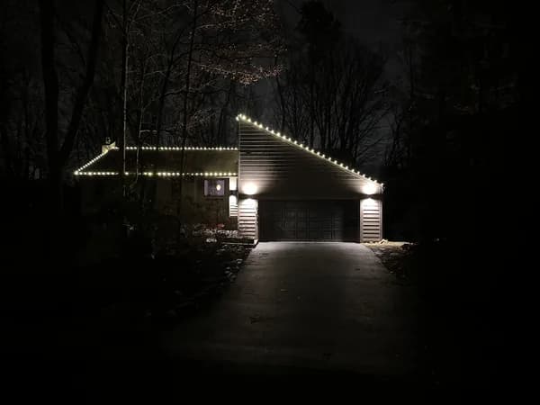 Christmas light installation in Herndon, VA — LightDMV