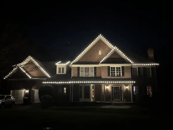 Christmas light installation in McLean, VA — LightDMV
