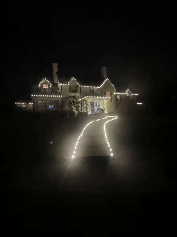Christmas light installation in North Potomac, MD — LightDMV