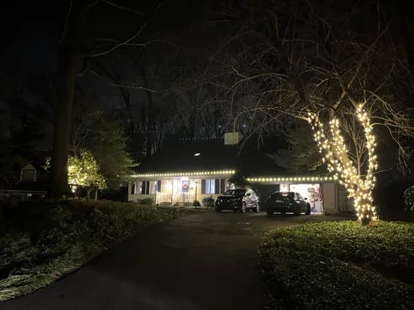 Christmas light installation in Potomac, MD — LightDMV