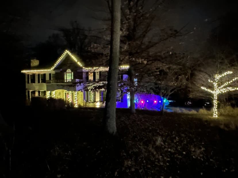 Christmas light installation in Potomac, MD — LightDMV