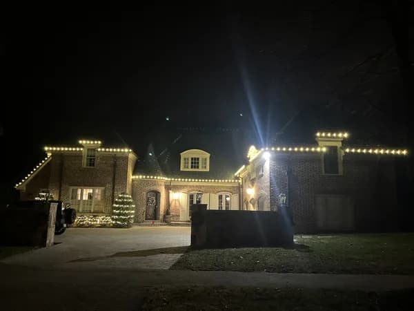 Christmas light installation in Potomac, MD — LightDMV