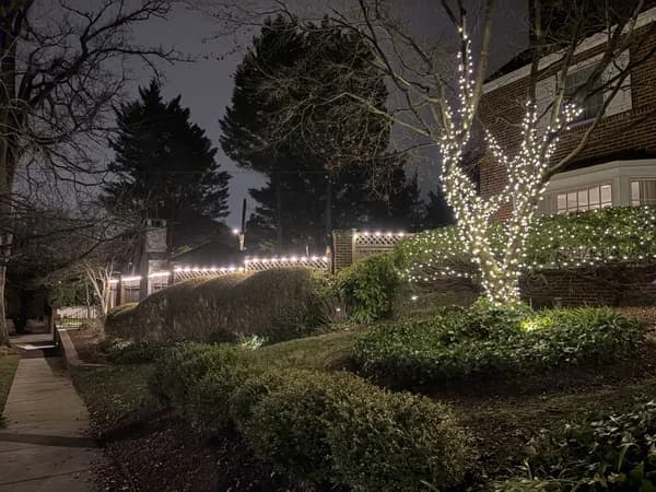Christmas light installation in Rockville, MD — LightDMV