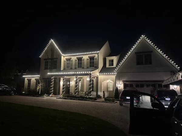 Christmas light installation in Silver Spring, MD — LightDMV