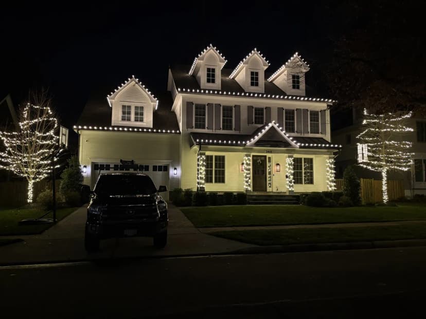 Christmas light installation in Travilah, MD — LightDMV