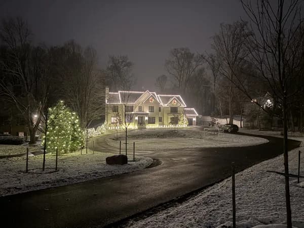 Christmas light installation in Travilah, MD — LightDMV