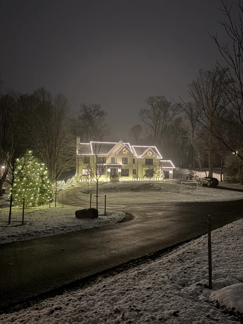 Christmas light installation in Travilah, MD — LightDMV