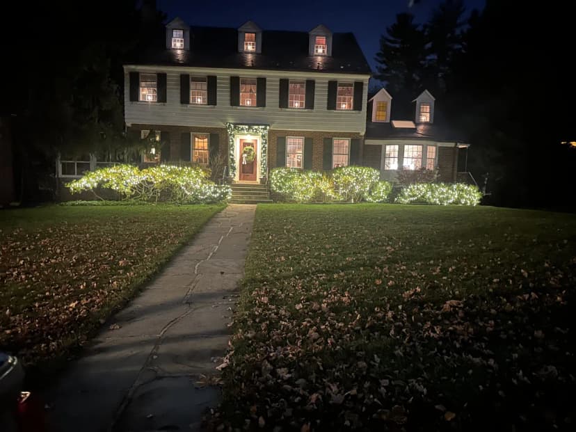 Christmas light installation in Chevy Chase, MD — LightDMV