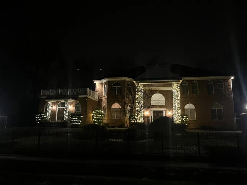 Christmas light installation in McLean, VA — LightDMV