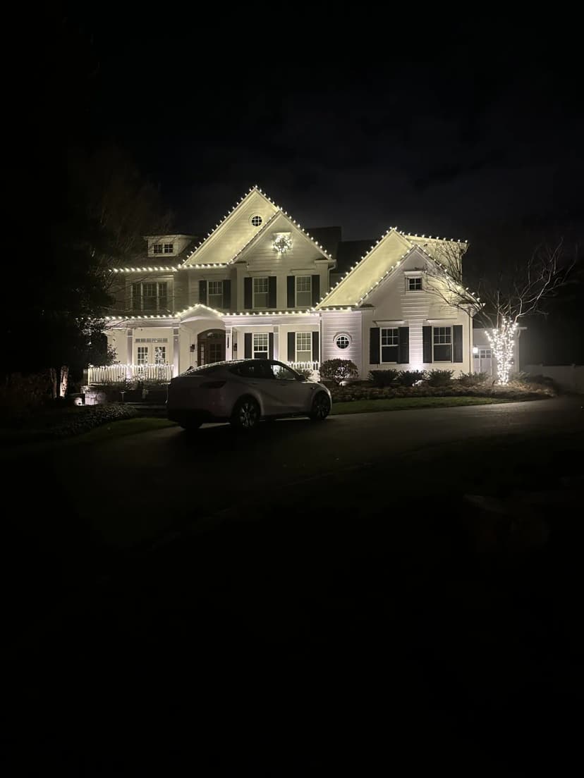 Christmas light installation in McLean, VA — LightDMV