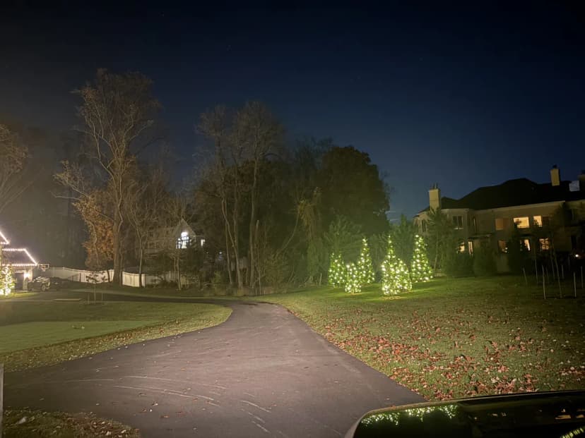 Christmas light installation in Silver Spring, MD — LightDMV