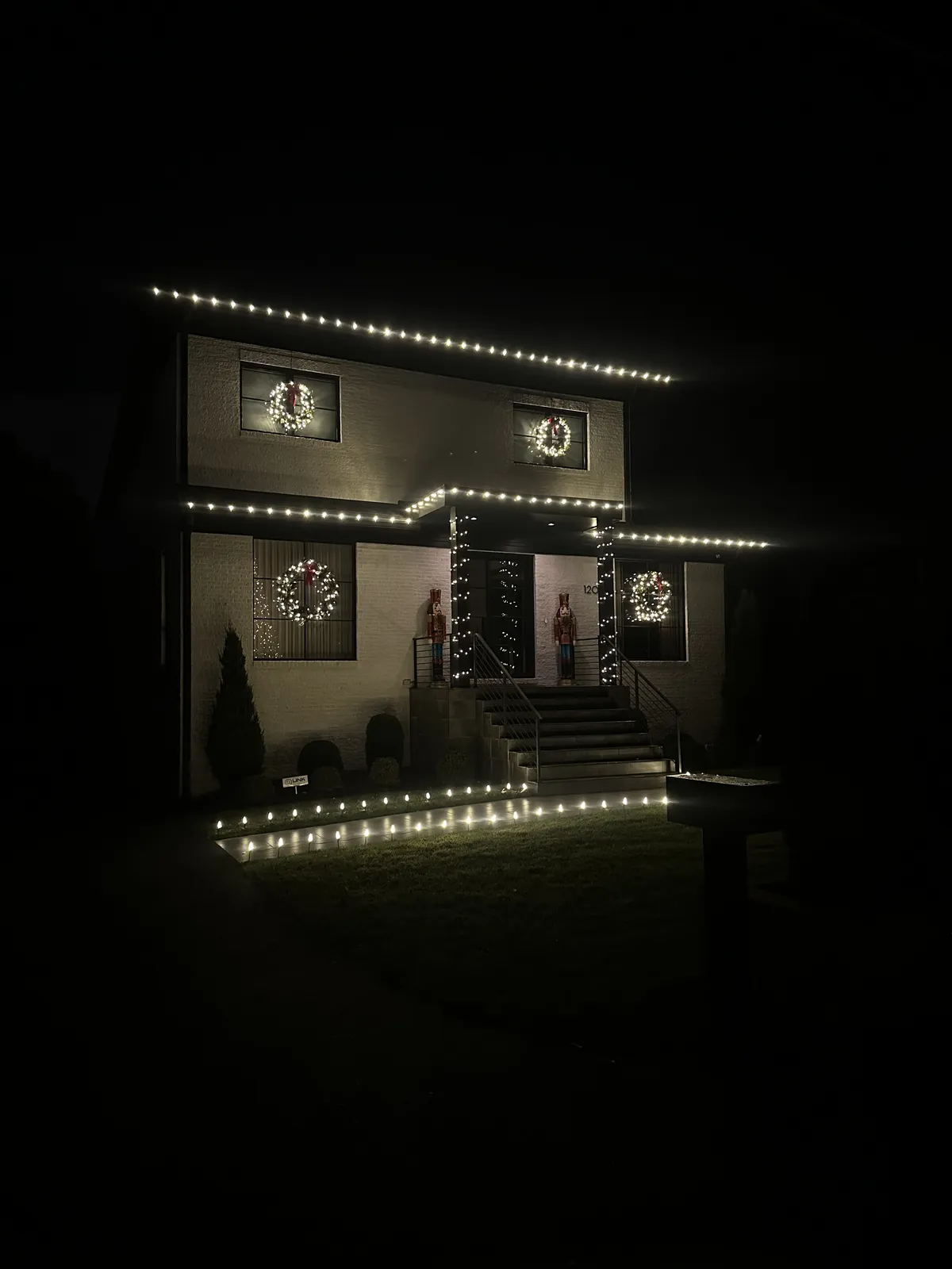 Christmas light installation in Arlington, VA — LightDMV