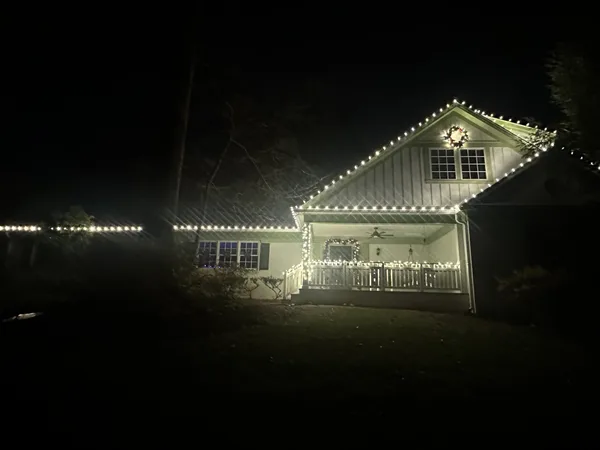 Christmas light installation in Bethesda, MD — LightDMV