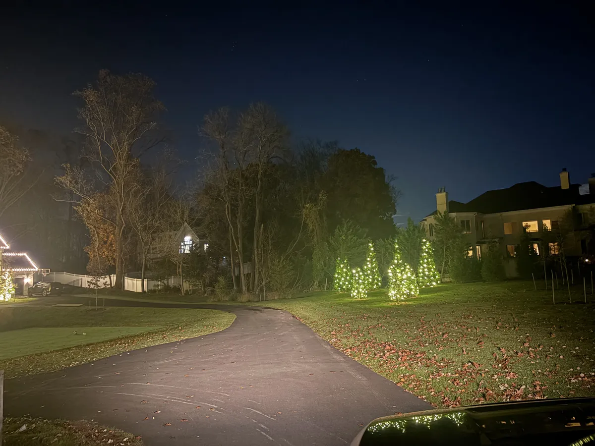 Christmas light installation in Chevy Chase, DC — LightDMV