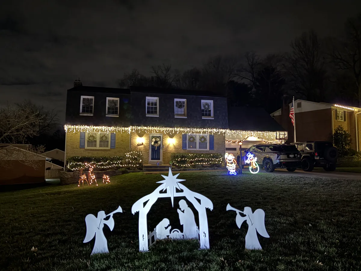 Christmas light installation in Germantown, MD — LightDMV