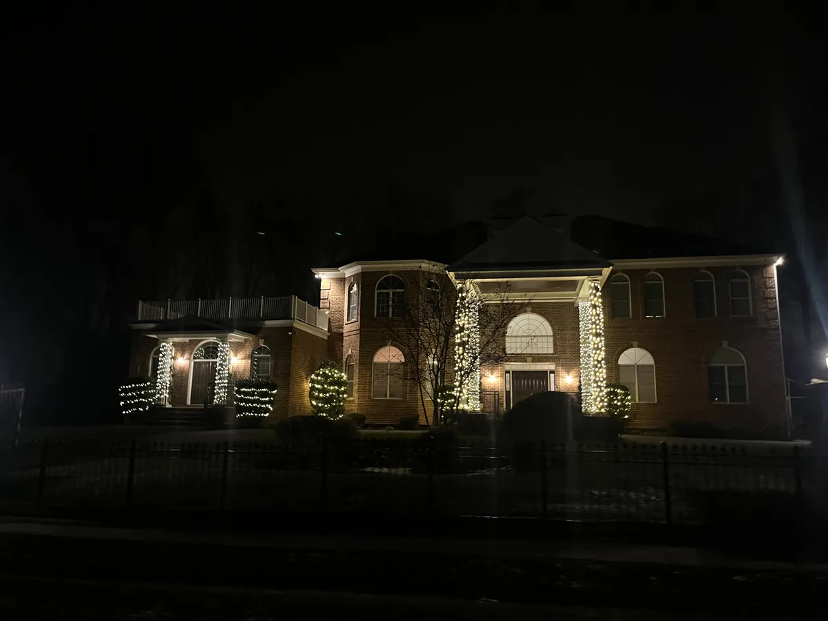 Christmas light installation in McLean, VA — LightDMV