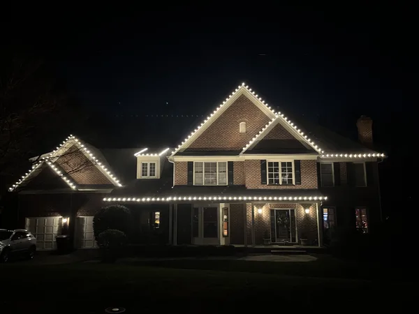 Christmas light installation in McLean, VA — LightDMV