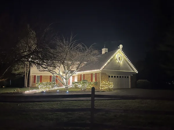 Christmas light installation in Potomac, MD — LightDMV